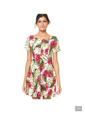 FARM Rio White Tropical Dress